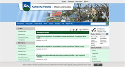 Desktop Screenshot of kamennaporuba.sk